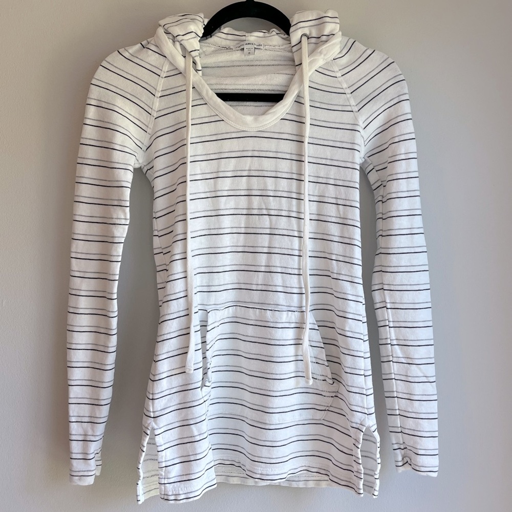 James Perse hoodie sweatshirt size 0 xs - Picture 2 of 7